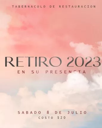 Invitación Retiro de servidores 2023